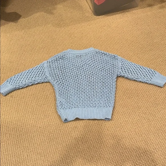 Peserico Light Blue Open-Knit Sweater - Picture 5 of 6